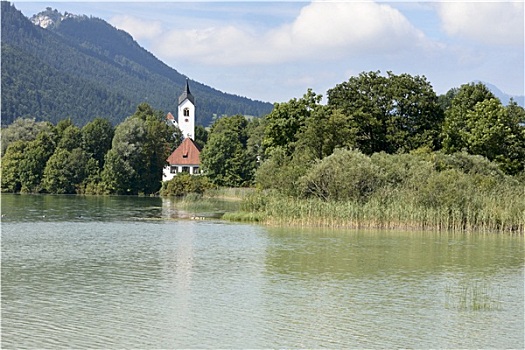 高山,湖