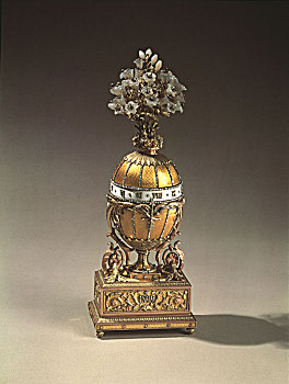 花束,钟表,蛋,圣母玛利亚,百合,艺术家,制造,19世纪