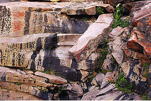 岩石,纳马夸兰,南非