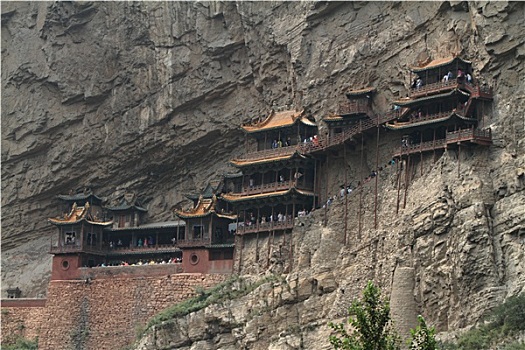 悬空寺,大同,中国