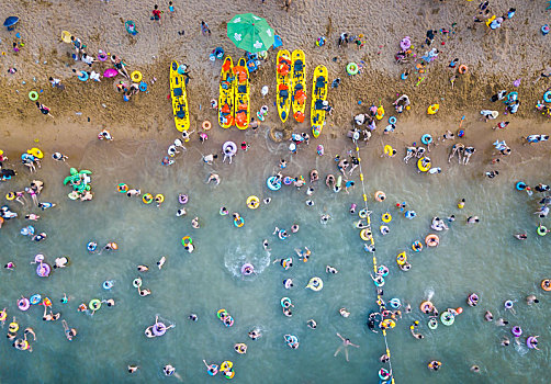 夏季海滩海边风光