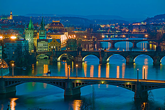 捷克共和国,布拉格,黎明