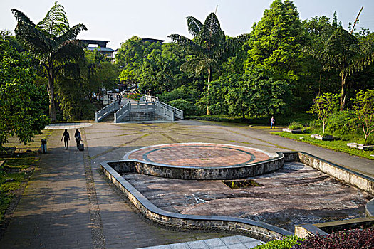 西南交通大学峨眉校区,广场,生态