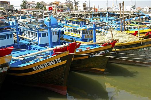 渔船,越南