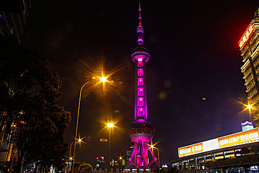 夜上海,上海夜景,陆家嘴