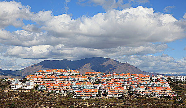 住宅,建筑,哥斯达黎加,安达卢西亚,西班牙