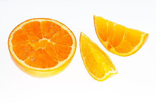 新鲜的水果橙子特写