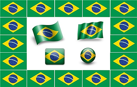 旗帜,巴西,象征