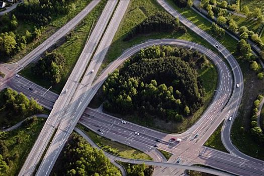 出口,高速公路,瑞典