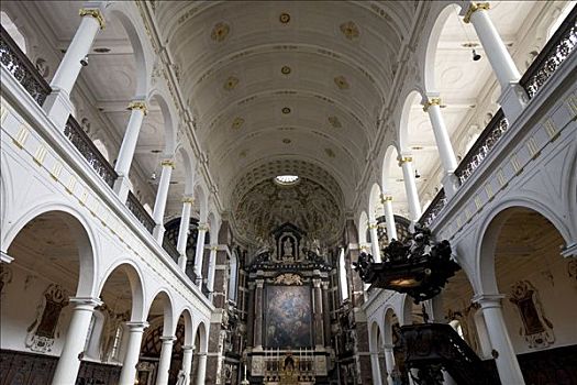 巴洛克式教堂,圣徒,安特卫普,比利时