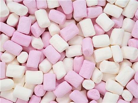 粉色,白色,迷你,果浆软糖