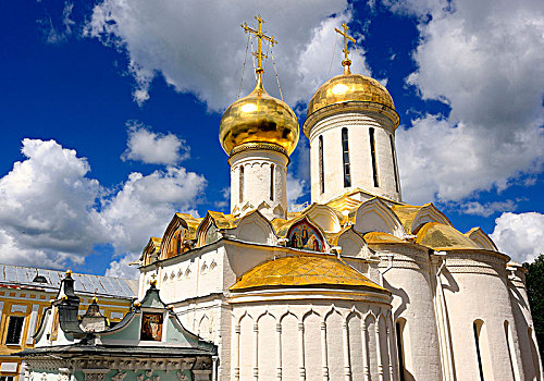 俄罗斯,大教堂,东正教,寺院