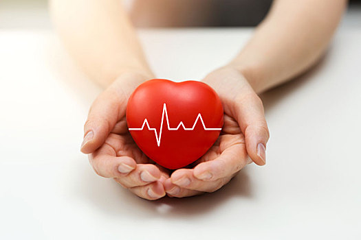 心脏学,健康保险,概念,红色,心形