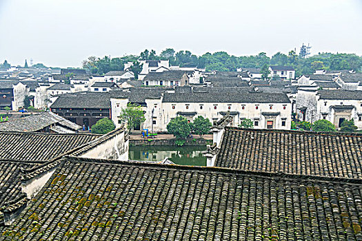 中国,古老,乡村