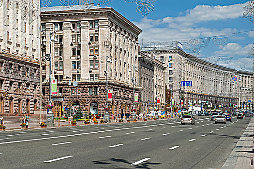 主要街道,基辅