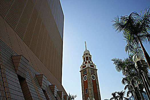 钟楼,文化,中心,香港