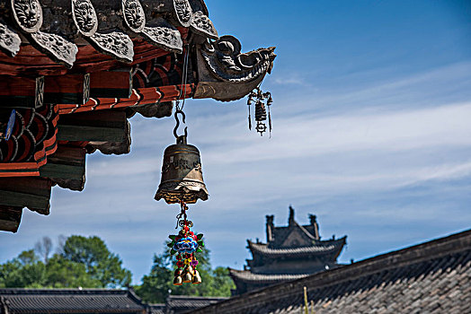 山西忻州市五台山塔院寺寺大白塔风钤