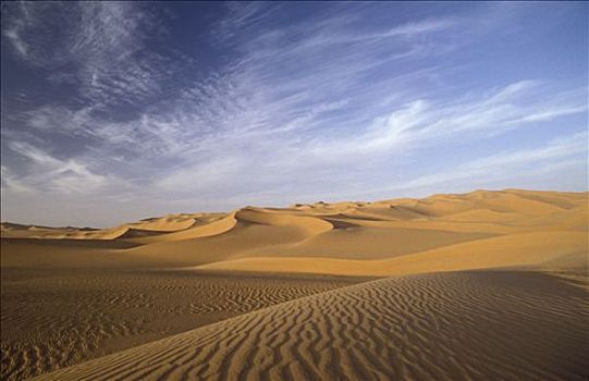 图像,撒哈拉沙漠,东部大沙漠,沙丘