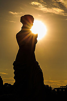 断臂维纳斯女神,希腊神话,大卫,雕像,世界公园,北京,人体艺术