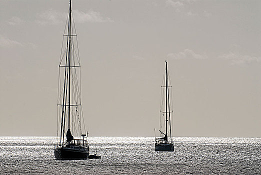 帆船,湾
