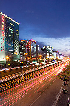 北京城市夜景