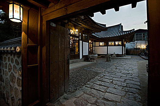 韓國,傳統建筑