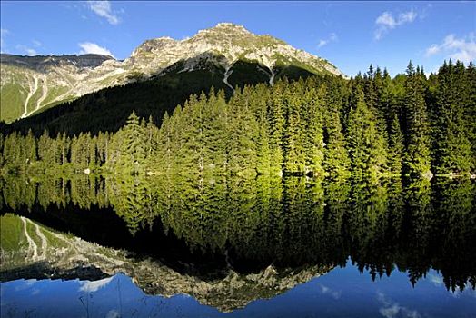 高山湖,奥地利,欧洲