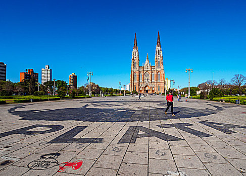 广场,大教堂,布宜诺斯艾利斯,省,阿根廷,南美