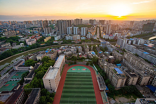 湖南邵阳市城市风光