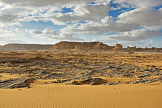 白沙漠,费拉菲拉,绿洲,西部沙漠,埃及,非洲