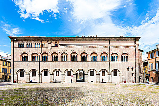 主教宫殿,广场,中央教堂,艾米利亚-罗马涅大区,意大利