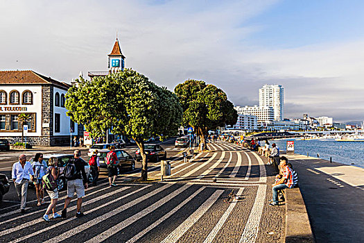 人,散步场所,亚速尔群岛,葡萄牙