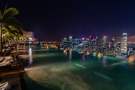 新加坡城市夜景