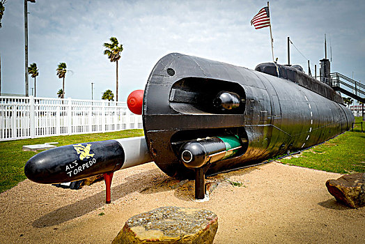 海浪公园美国海狼号潜艇