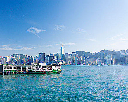 风景,维多利亚港,香港,白天