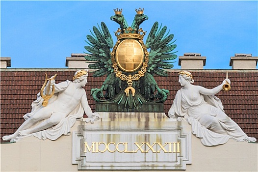 维也纳,奥地利,鹰,皇宫
