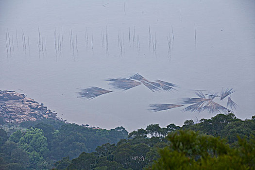 福建,霞浦,滩涂,海洋,海岛,云雾,云海,梦幻,海市蜃楼,朦胧