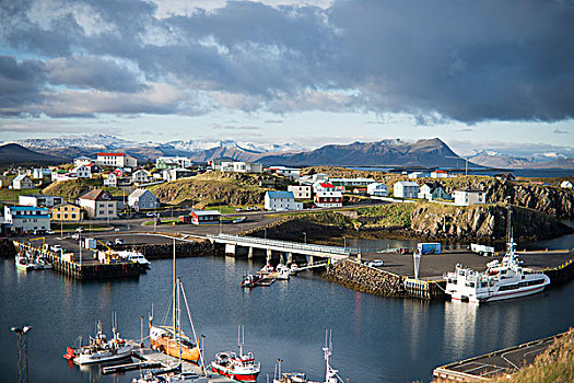 港口,斯奈山半岛,冰岛