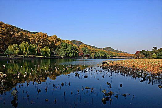 杭州西湖北里湖