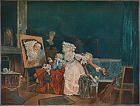 1786年,艺术家