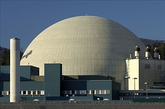 反应堆,圆顶,核电站,瑞士