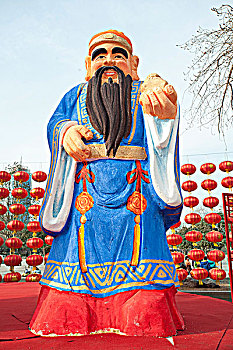 河南洛阳福星塑像