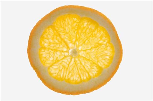 柑橘,逆光