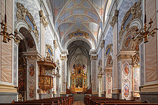 教区教堂,教堂,瓦绍,莫斯托格,区域,下奥地利州,奥地利,欧洲