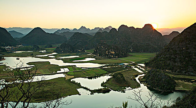 丘陵风光