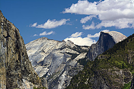 半圆顶,内华达山脉,灵感,优胜美地国家公园,加利福尼亚,美国