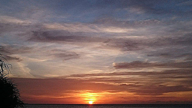巴厘岛日落
