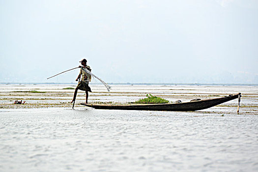 亚洲,缅甸,茵莱湖
