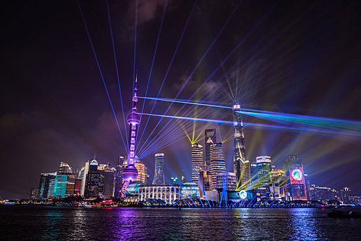 上海夜景灯光秀