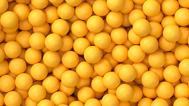 黄色小球